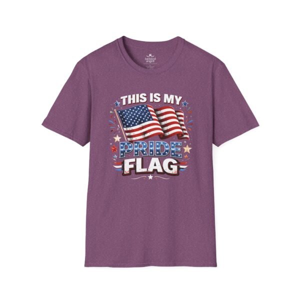 This Is My Pride Flag T-Shirt — American Flag Patriotic Tee for 4th of July