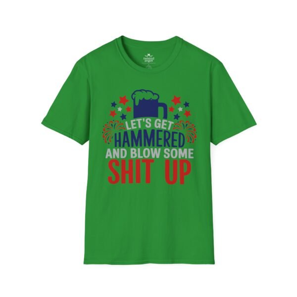 7643961598017780953_2048.jpeg Hammered Beer T-Shirt – "Let's Get Hammered and Blow Some Shit Up" Patriotic Party Tee