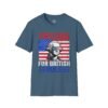 7672909380011036738_2048.jpeg Too Cool For British Rule T-Shirt — Patriotic George Washington American Flag Tee