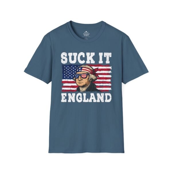 7736315839774608947_2048.jpeg Suck It England T-Shirt — Patriotic George Washington Graphic Tee