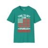 7779133211721306392_2048.jpeg Spangled Hammered T-Shirt – 'Time to Get Star Spangled Hammered' Patriotic Beer Flag Tee