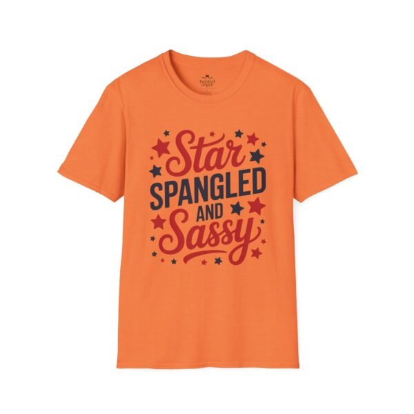 Star Spangled and Sassy T-Shirt — Patriotic Tee for Women