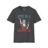 WTF Is A Kilometer T-Shirt — Funny Patriotic Statue of Liberty Travel Humor Tee