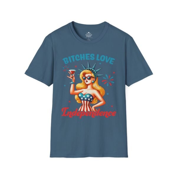 8137594071006333239_2048.jpeg Independence Pin-Up Tee — "Bitches Love Independence" 4th of July Graphic T-Shirt