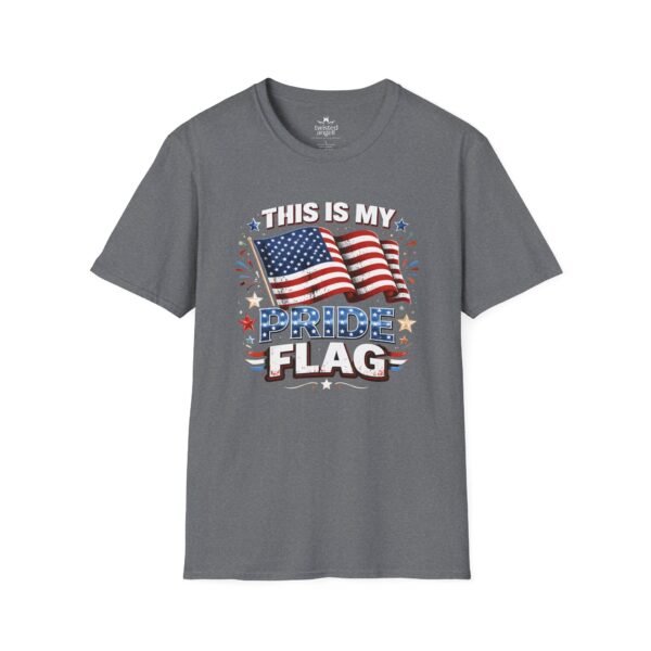 This Is My Pride Flag T-Shirt — American Flag Patriotic Tee for 4th of July