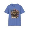 250 Years of 'Merica T-Shirt — Patriotic American Flag Bigfoot Graphic Tee