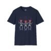 8361465218930891119_2048.jpeg Skeleton Trio Fireworks T-Shirt — Patriotic Cowboy Dance Tee