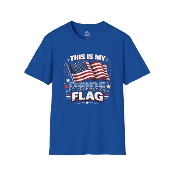 This Is My Pride Flag T-Shirt — American Flag Patriotic Tee for 4th of July