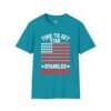 8398719695757064751_2048.jpeg Spangled Hammered T-Shirt – 'Time to Get Star Spangled Hammered' Patriotic Beer Flag Tee