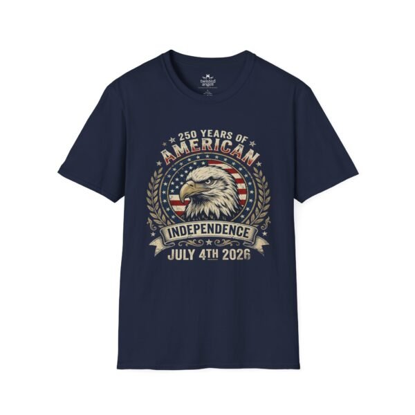 8416940919302970874_2048.jpeg Independence Eagle T-Shirt — 250 Years of American Independence, July 4th 2026