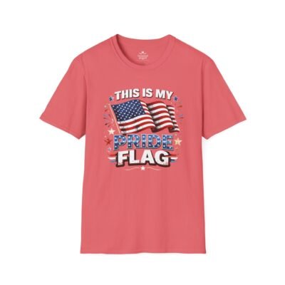 This Is My Pride Flag T-Shirt — American Flag Patriotic Tee for 4th of July