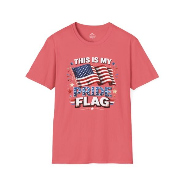 This Is My Pride Flag T-Shirt — American Flag Patriotic Tee for 4th of July