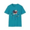 8720174705975798076_2048.jpeg Patriotic Boho Watercolor Flower T‑Shirt — America Floral Graphic Tee