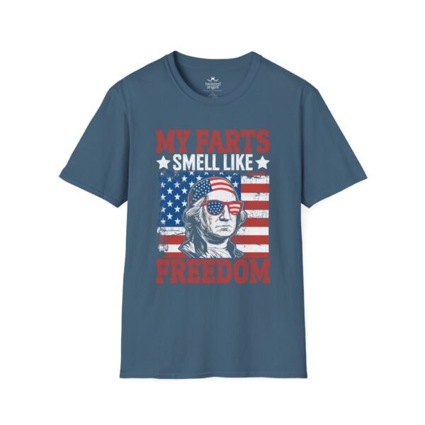 8755459074115005301_2048.jpeg My Farts Smell Like Freedom T-Shirt — Funny Patriotic 4th of July Tee