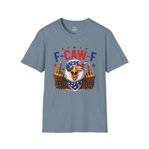8785131325073390680_2048.jpeg Graphic T-Shirt — Patriotic Eagle "F CAW-F" Middle Finger Design