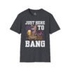 8877057179854333892_2048.jpeg Just Here to Bang T-Shirt — Funny Patriotic Cat Beer 4th of July Tee