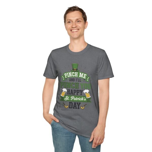 890760287089826836_2048.jpeg St. Patrick's Day Tee - "Pinch Me and I'll Punch You Happy" Funny Irish Drinking Shirt