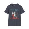 WTF Is A Kilometer T-Shirt — Funny Patriotic Statue of Liberty Travel Humor Tee