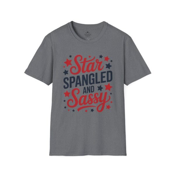 Star Spangled and Sassy T-Shirt — Patriotic Tee for Women