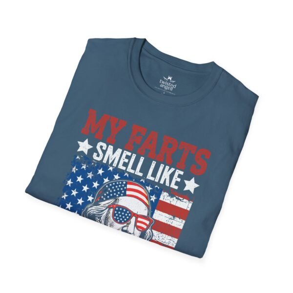 9590222933405188787_2048.jpeg My Farts Smell Like Freedom T-Shirt — Funny Patriotic 4th of July Tee