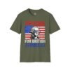 9690923640101584270_2048.jpeg Too Cool For British Rule T-Shirt — Patriotic George Washington American Flag Tee