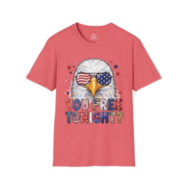 9723767445742729908_2048.jpeg Patriotic Eagle T-Shirt - "You Free Tonight?" 4th of July Tee