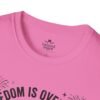 Stay Feral Raccoon T-Shirt — "Freedom Is Overrated" Patriotic Funny Tee