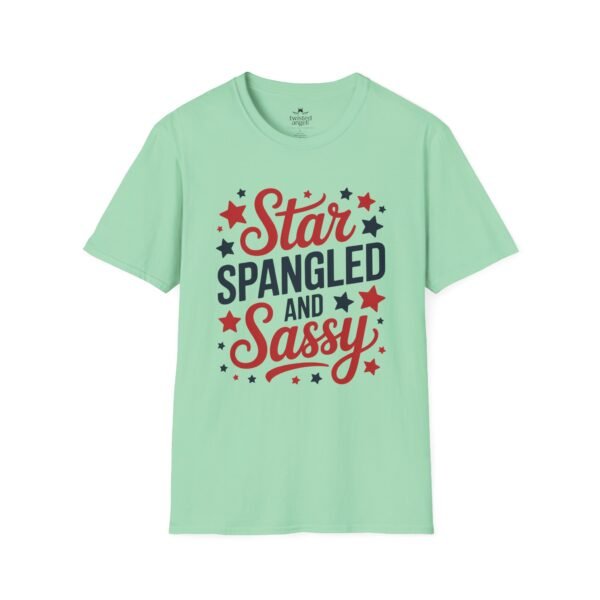 Star Spangled and Sassy T-Shirt — Patriotic Tee for Women